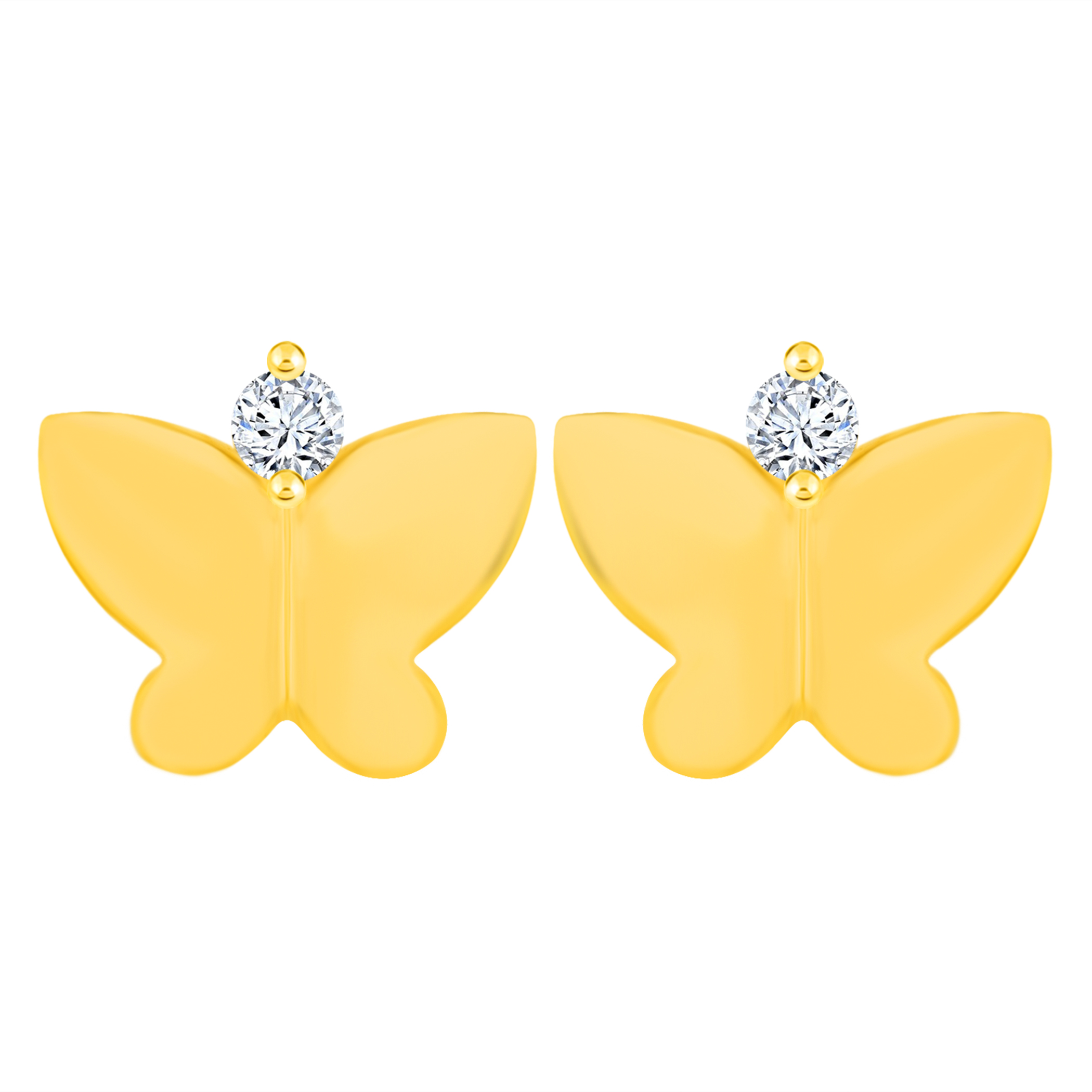 14K Gold The Butterfly Earrings (JE31222)